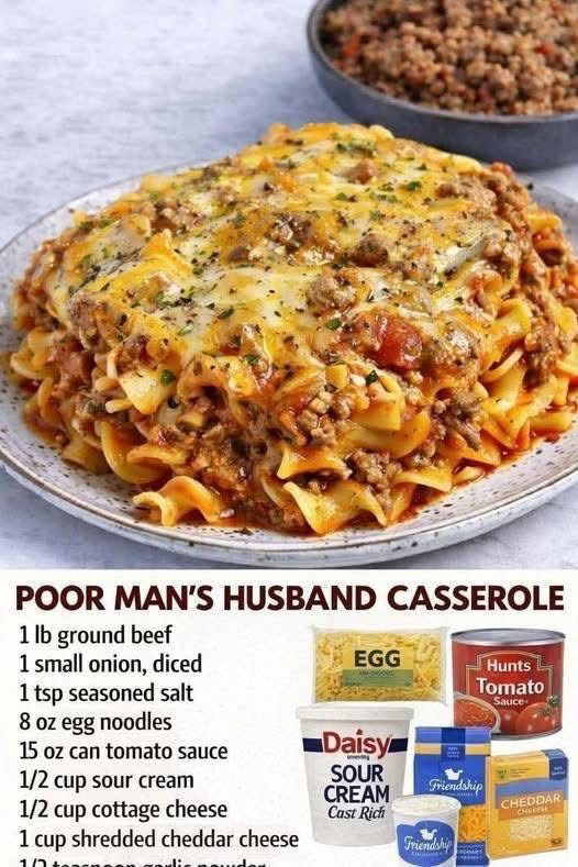 Poor Man’s Husband Casserole The Ultimate Comfort Food Classic