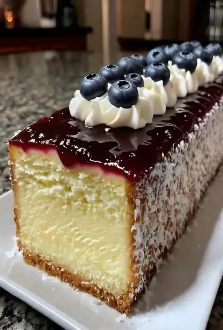 15 Minute Lemon Blueberry Cheesecake