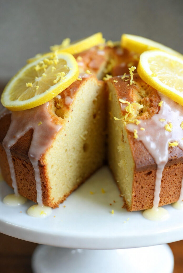 7Up Lemon Pound Cake Moist, Buttery, and Bursting with Lemon Flavor