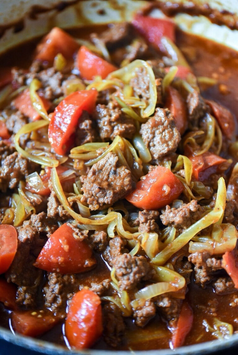 Ground Beef and Chopped Cabbage Don’t LOSE this Recipe!