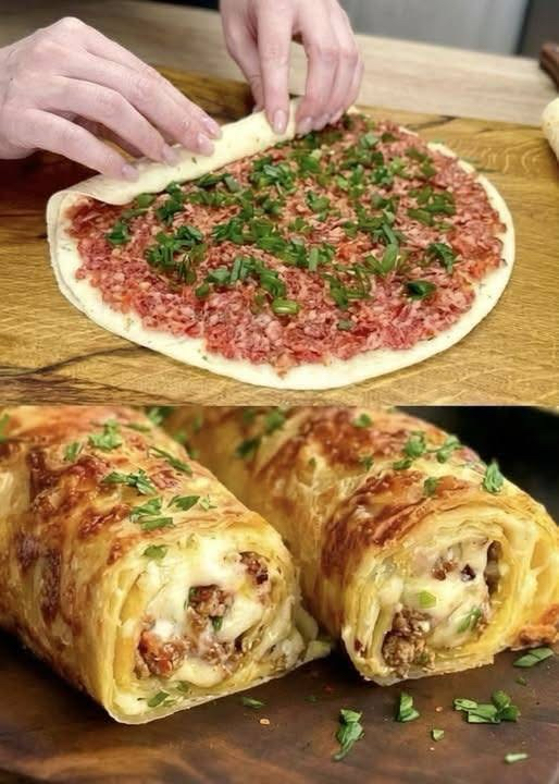 Tortilla Wraps with Ground Beef Recipe