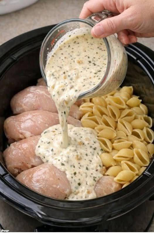 Crockpot Creamy Garlic Chicken Shells The Ultimate Comfort Food Recipe