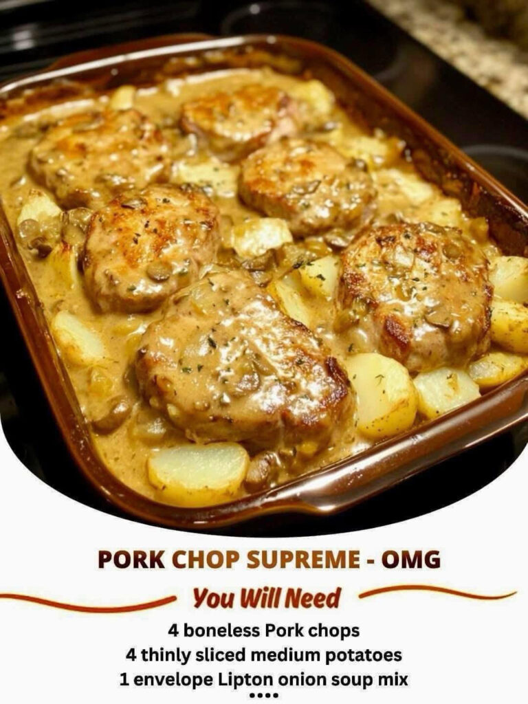 Pork Chop Supreme The Ultimate Comfort Food Recipe for Tender, Juicy Pork Chops